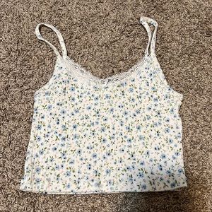 Floral Brandy Melville tank top